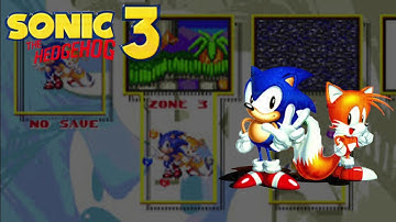 File Select (PC Version) - Sonic 3 & Knuckles Slowed Down