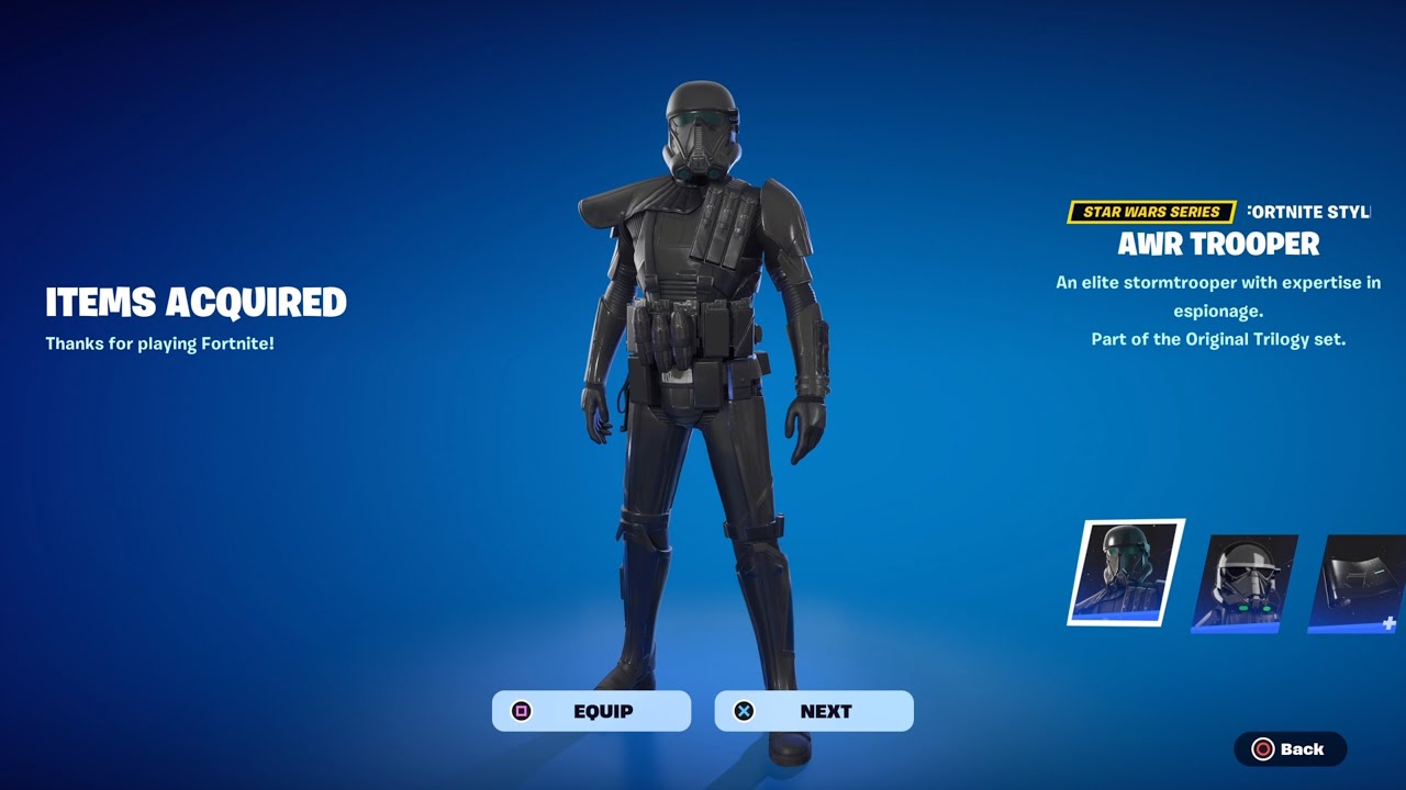 How To Get Star Wars AWR Trooper Skin For FREE! (Fortnite) YouTube