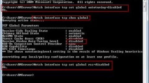 How to Use Netsh Commands to Manage TCP Auto Tuning in Windows
