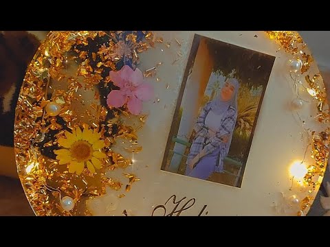 طريقة عمل تابلوه مضيء بالاسم وصوره وازاي تثبتوا الليد ع التابلوه