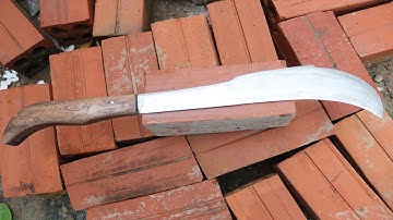 Blacksmithing - Forging A Bill Hook.
