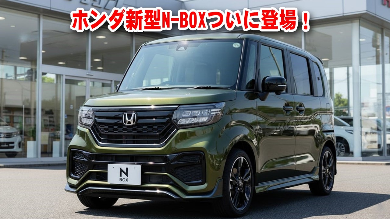 The new Honda N-BOX has finally arrived! The shock of the turbo