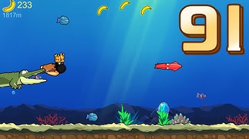 ✅ Banana Kong 1 / Gameplay Walkthrough / Part 91