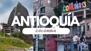 Colombia Deslumbrante:  Viaje desde la Piedra del Peñón hasta la Comuna 13 en el Corazón de Medellín