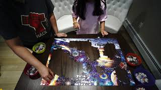 1000 piece space puzzle time lapse