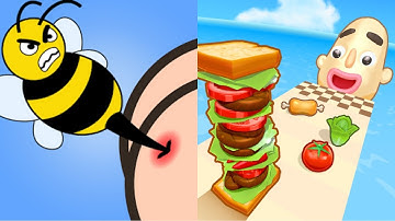 Help Me Tricky Story Vs Sandwich Runner (New Update) Max Level Gameplay