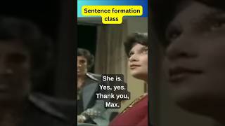 Sentence formation class of Mind your language series
