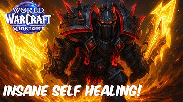 THIS SELF HEALING IS INSANE!   Fury warrior pvp midnight beta