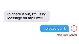 An Unnecessarily Detailed History of iMessage on Android screenshot 4