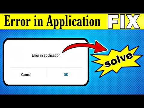 Fix Error in Application in 1 Minute { All Mobiles } | Solve SIM Toolkit Error ✔