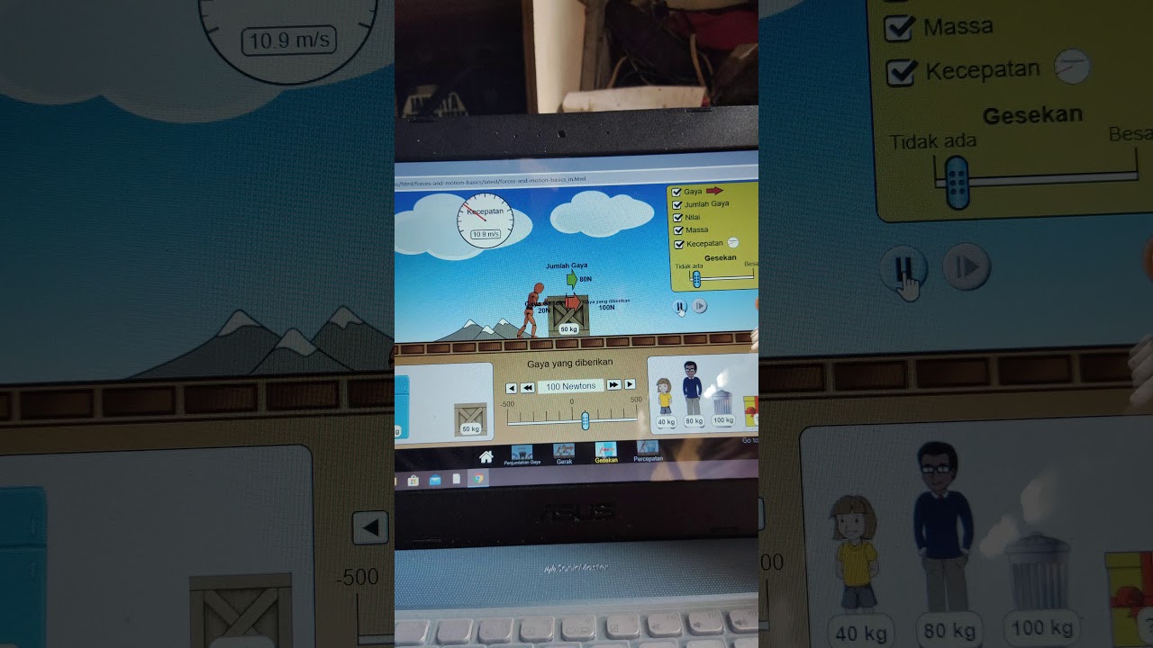 PRAKTIKUM FISIKA || GAYA GESEK 