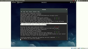 How to Install VirtualBox Guest Additions in Fedora 21