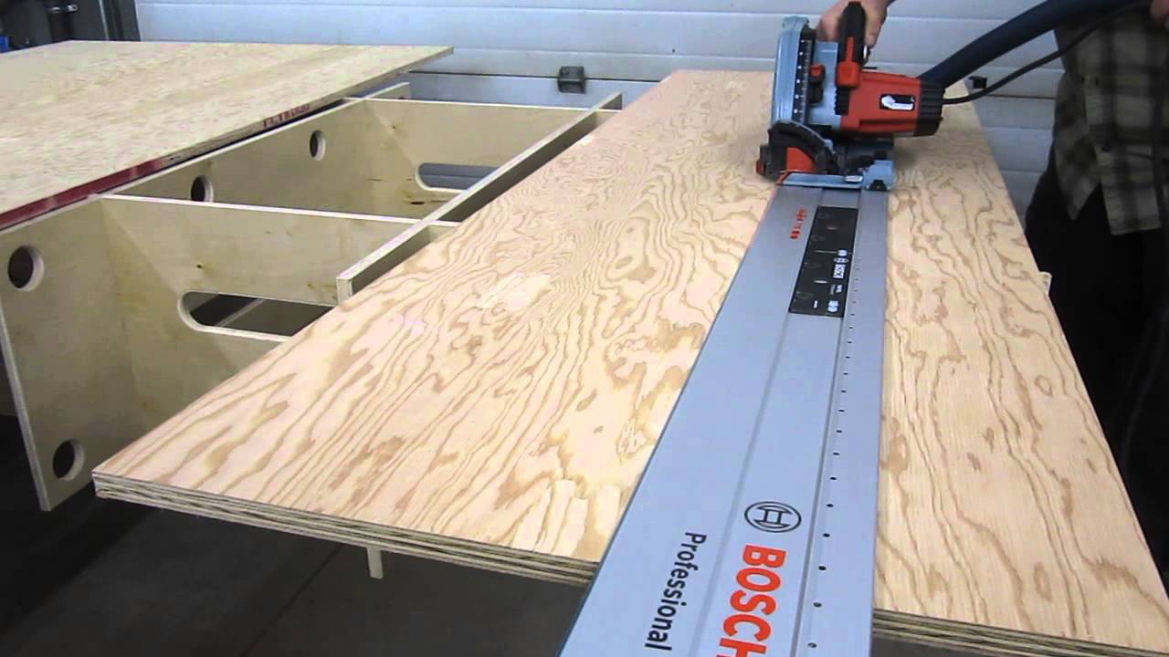 Mafell Mt55cc On Bosch Mafell Rails Youtube