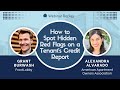 How to Spot Red Flags on a Tenant's Credit Report | Webinar Replay