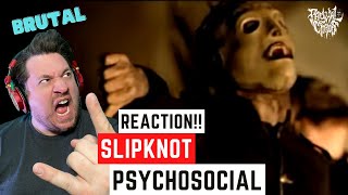 How Did I Sleep On These Guys?! Slipknot - Psychosocial Reaction!!