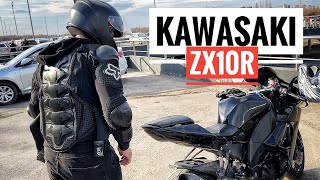 ЗАСТУЧАЛ МОТОР Kawasaki... Открыл сезон!