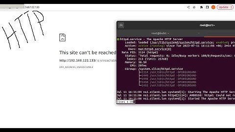 How to fix This site can t be reached Apache HTTP Server linux Server