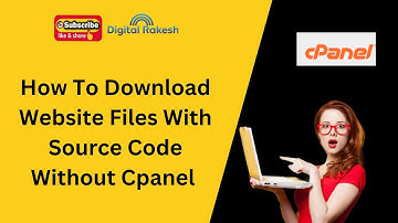 How to download website files with source code without cpanel | FileZilla tutorial | Digital Rakesh