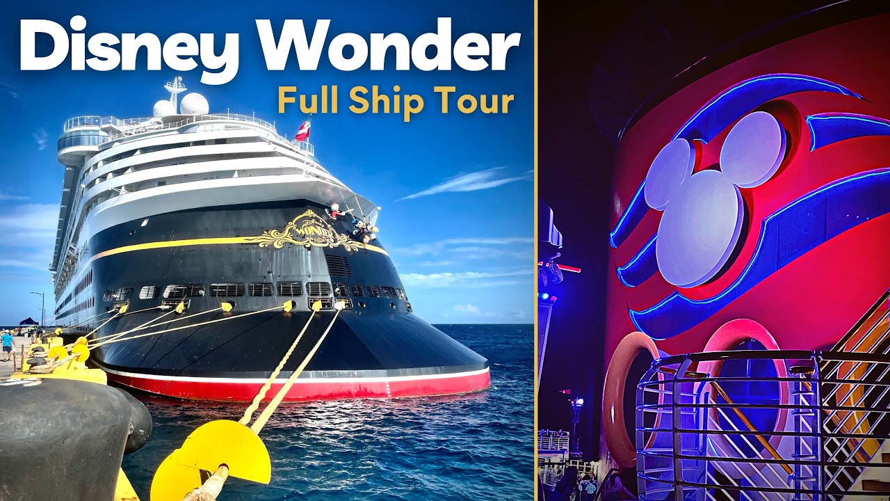 disney wonder cruise videos