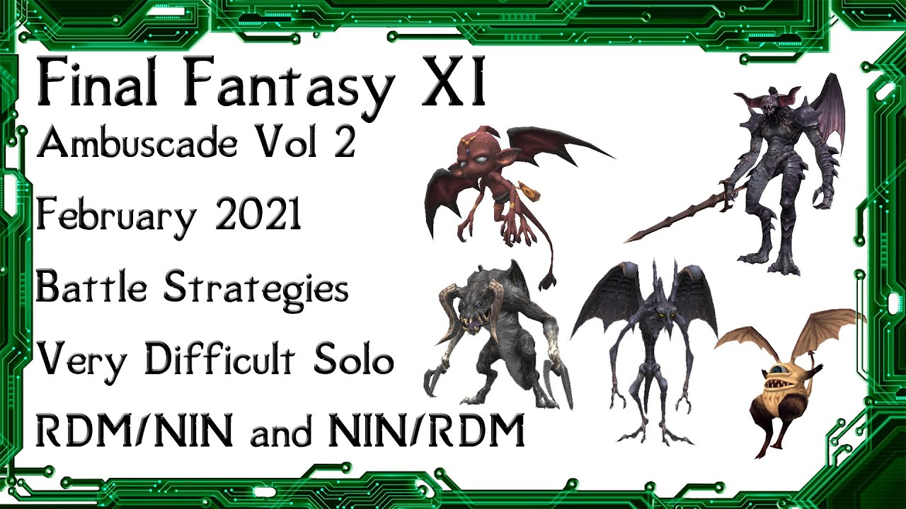 Ffxi Ambuscade Quiz Ffxi Hallmarks Ffxi Ambuscade Quiz Ffxi Hallmarks