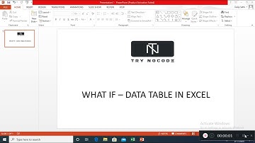 Excel : Using Data Table | Hindi Tutorial || #MSexcel || TWO Variable Data