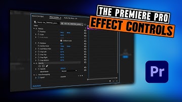 The Effect Controls Panel In Adobe Premiere Pro