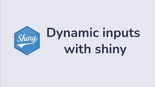 Dynamic inputs with shiny