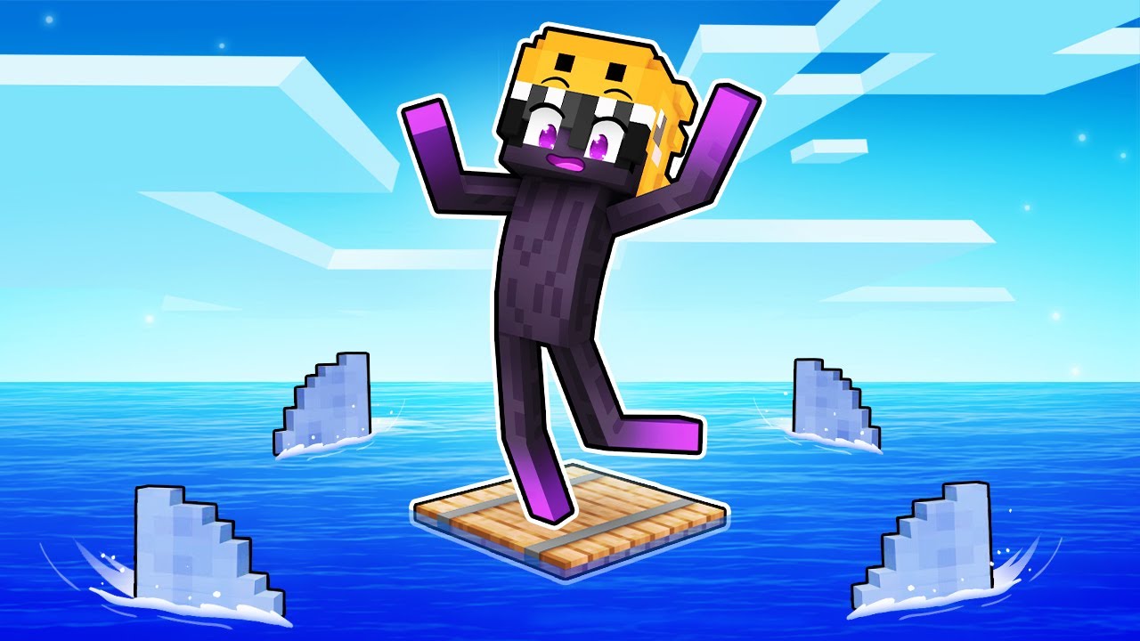 Minecraft, But We're MOBS On ONE RAFT!