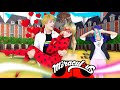 LADYBUG IMPOSTORA SE ROBA A ADRIEN 😱 | JUEGA MARINETTE ❤️ ROBLOX