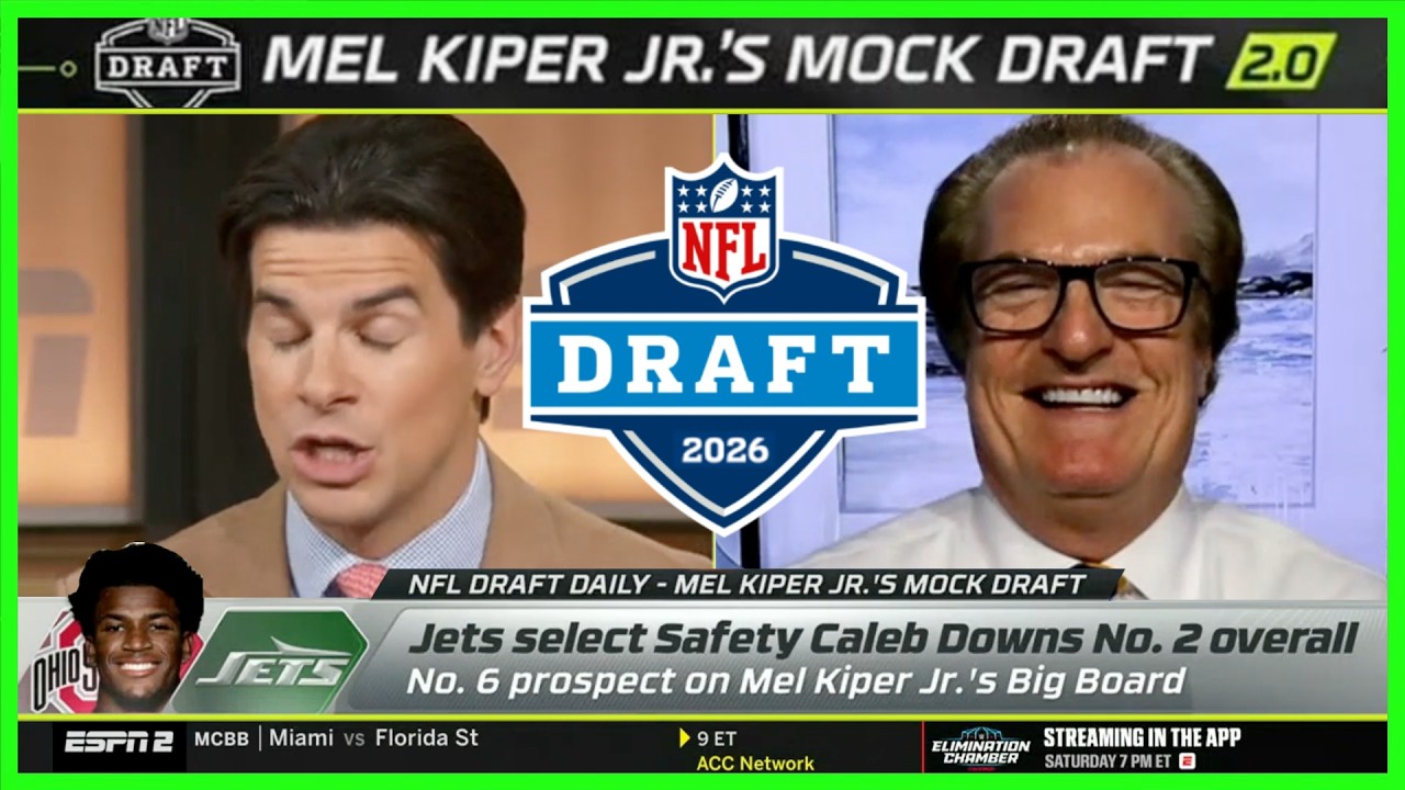 2026 NFL Mock Draft 2.0 (Mel Kiper & Field Yates - ESPN Special)