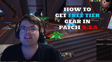 How to get FREE 4 SET and TIER Pieces Fast and Easy in PATCH 9.2.5