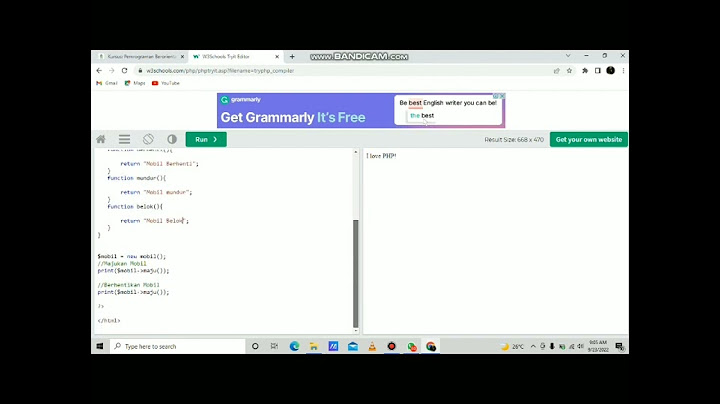 Mengapa menggunakan bahasa pemrograman php?