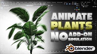 Add Wind Animation to any Plant in Blender - Under 3 Minutes