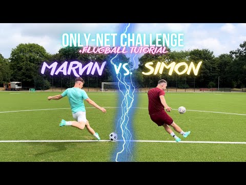 ONLY NET CHALLENGE | MARVIN vs. SIMON⚽️🚀 | SkillsMitMarvin