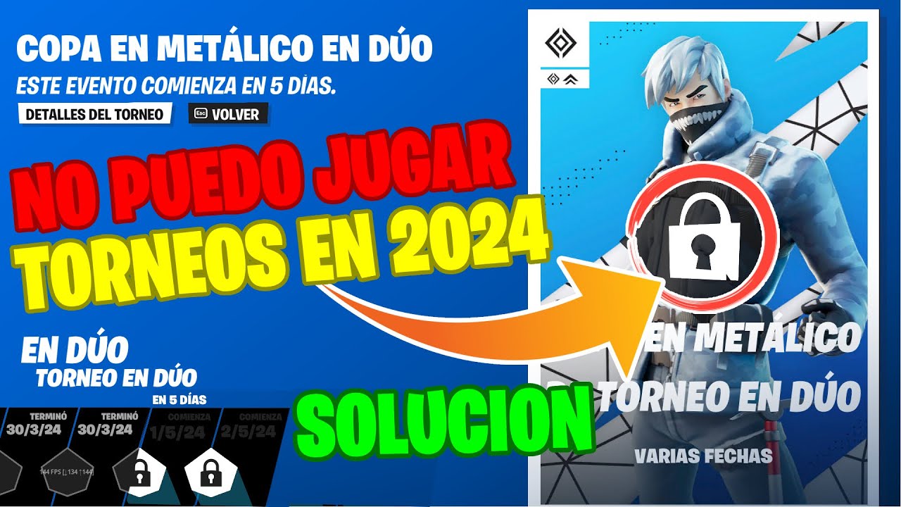 *SOLUCION* PORQUE NO PUEDO JUGAR TORNEOS/COPAS🏆 DE FORTNITE 2025💎 - YouTube