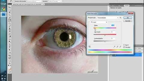 How to change eye color on Photoshop CS4
