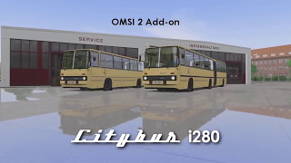 Citybus i280 OMSI 2 Add-on - Teaser Trailer - English