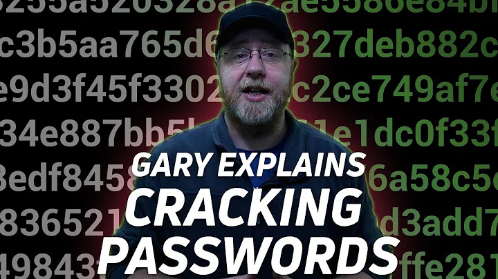 How to crack passwords - Gary Explains