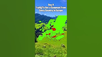 Day 4 - Trying to Get a Comment From Every Country in Europe #europe#mapper#countryflags#mapping#geo