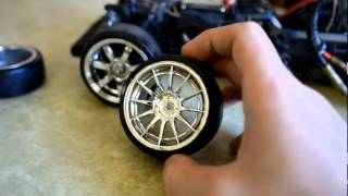 HPI T-Drift tires VS Integy type IV drift wheelset