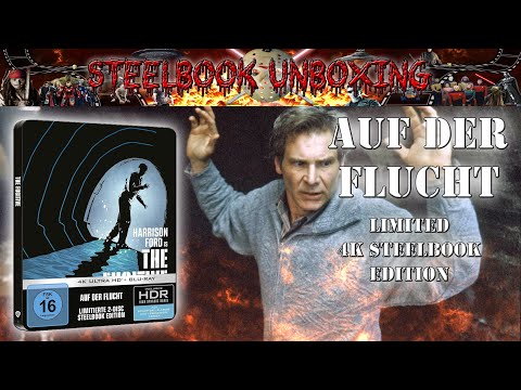 Auf Der Flucht 4K Limited Steelbook Edition 4K UHD + Blu-ray Blu-ray