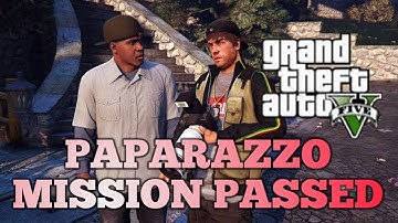 how to play Gta 5 paparazzo mission