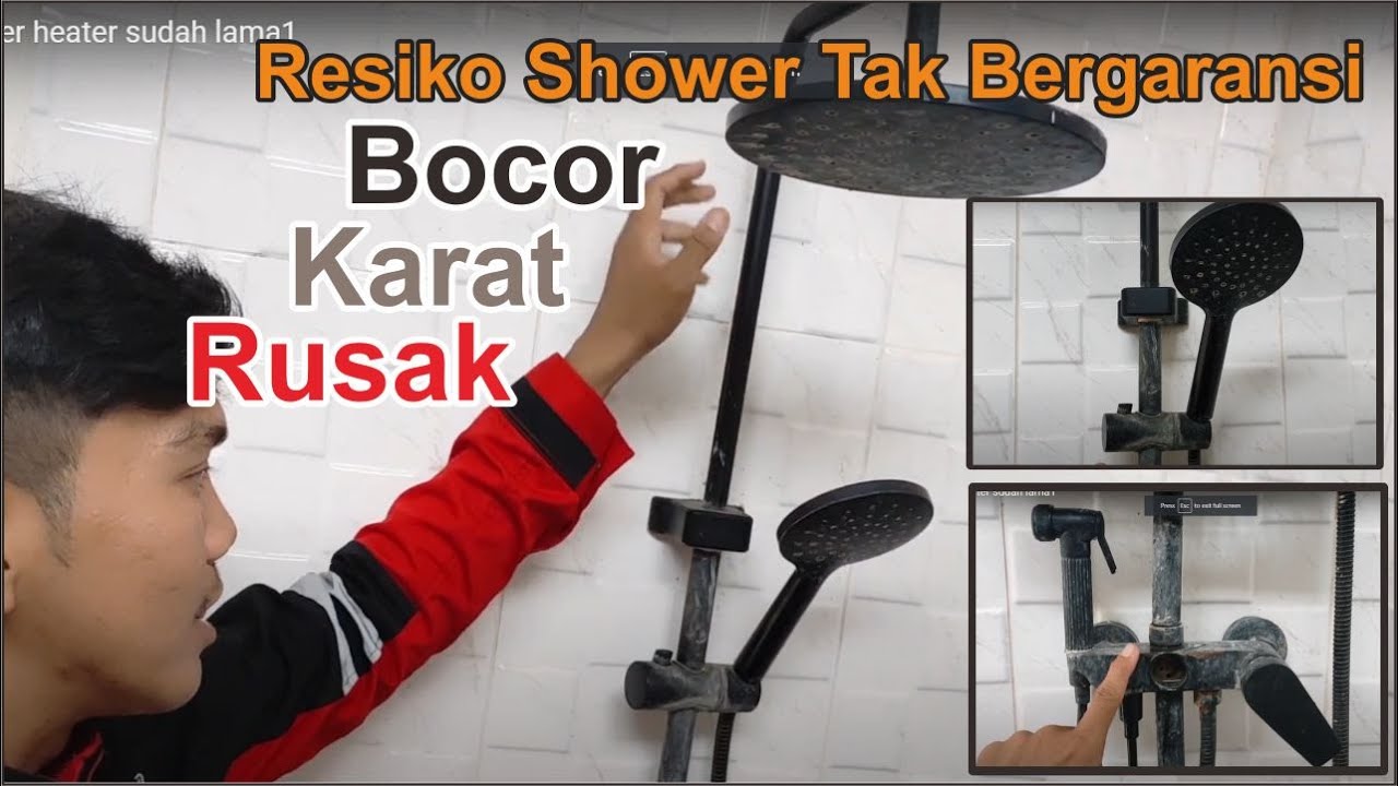 ALASAN MENGAPA PILIH SHOWER TIANG YANG BAGUS SEKALIAN !! YouTube