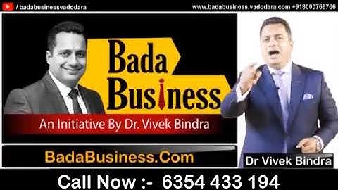 Business Problem Solving Course| Dr.Vivek Bindra | Bada Business