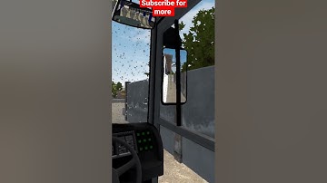 #shorts | Setra Nusgem V2 bus mod for bussid | its raining | Android game | 3d game | bussid mods