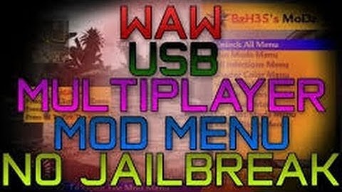 COD WaW CFG Mod Menu Tutorial + Download PS3
