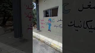 جداريات مدارس رسام_في_الأردن عماد_المقداد art drawing