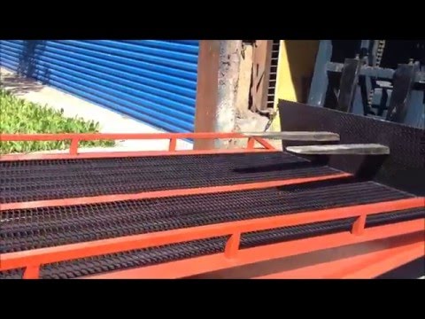 Как перемещается мобильная рампа по территории | How to move loading ramp by a fortklift