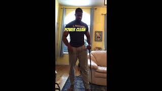 Power Clean with 1 Band