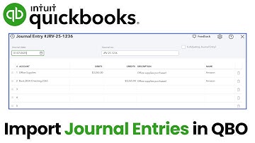 Import Journal Entries in QuickBooks Online (Simple Method)